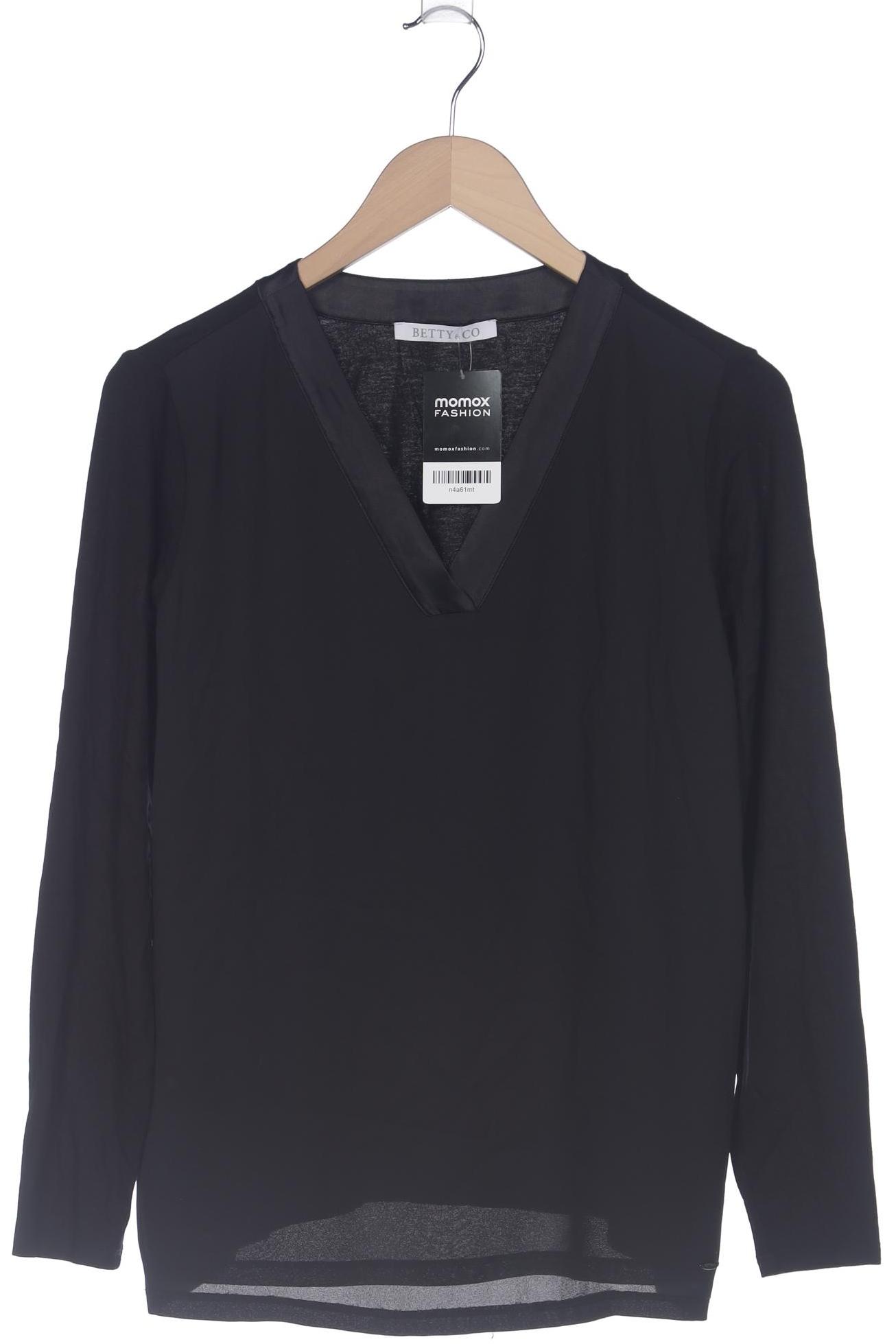

Betty & CO Damen Langarmshirt, schwarz, Gr. 38