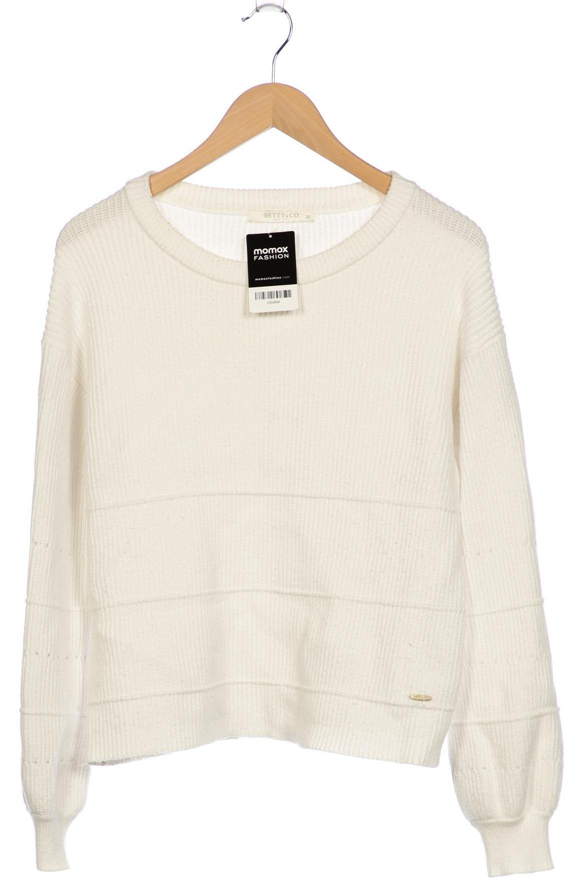

Betty & CO Damen Pullover, weiß, Gr. 36
