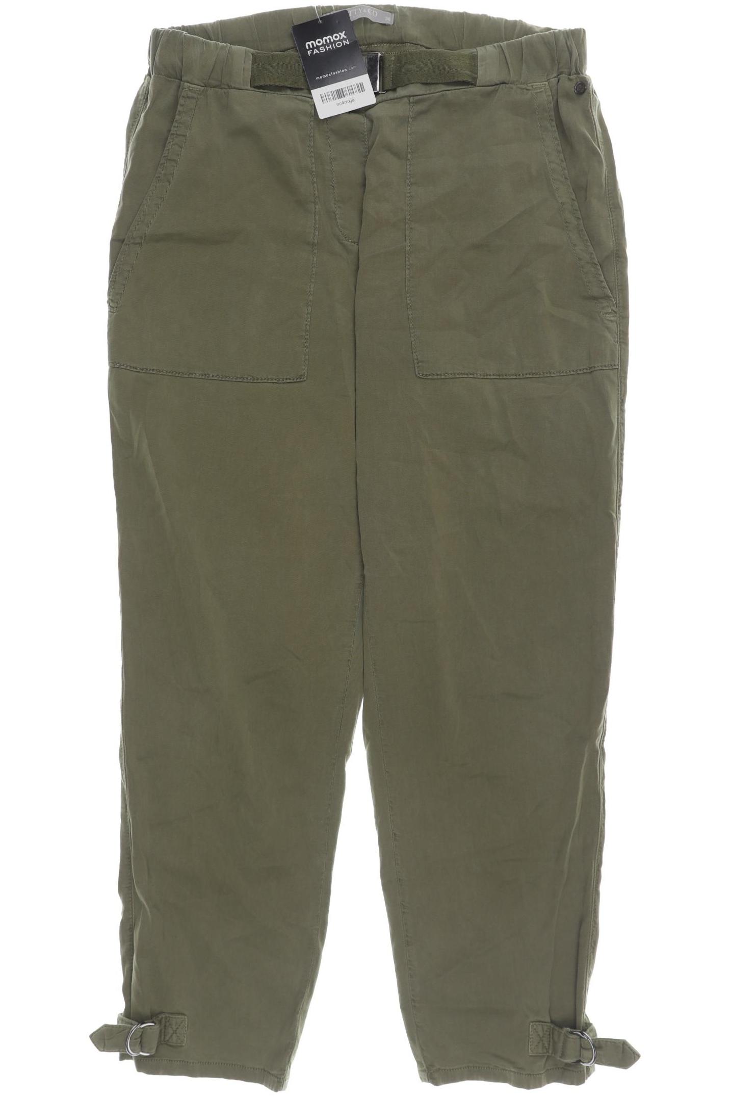 

BETTY & CO Damen Stoffhose, grün
