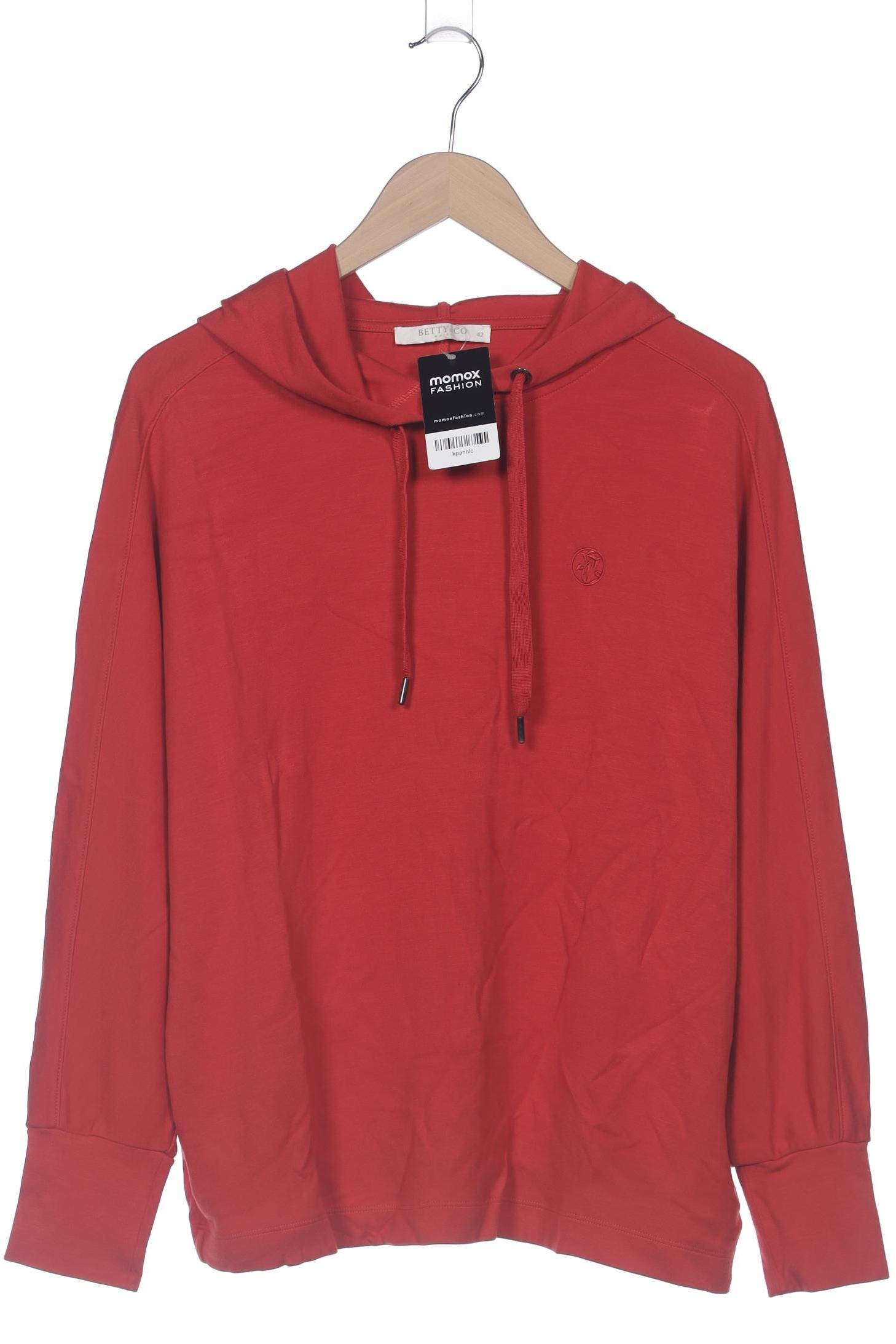 

Betty & CO Damen Kapuzenpullover, rot, Gr. 42
