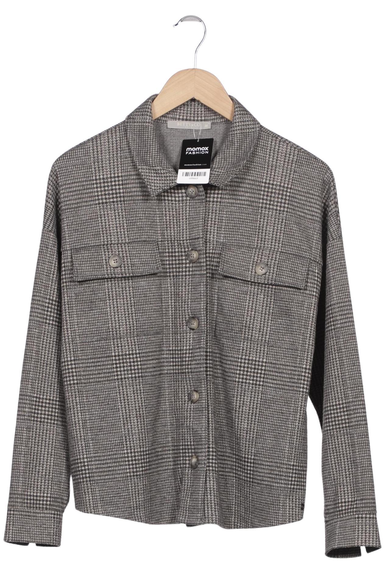 

Betty & CO Damen Strickjacke, grau, Gr. 38