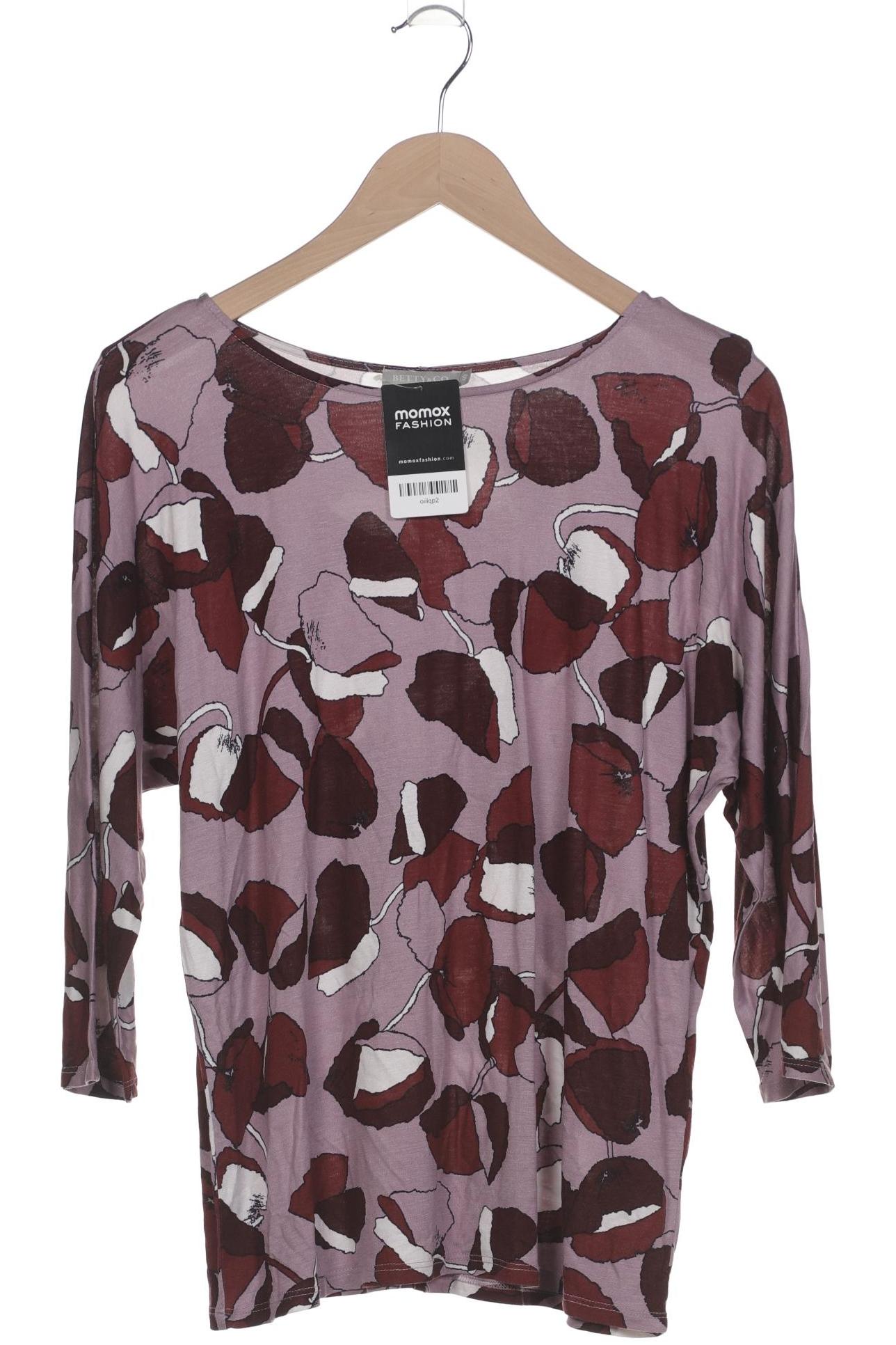 

Betty & CO Damen Langarmshirt, bordeaux, Gr. 40