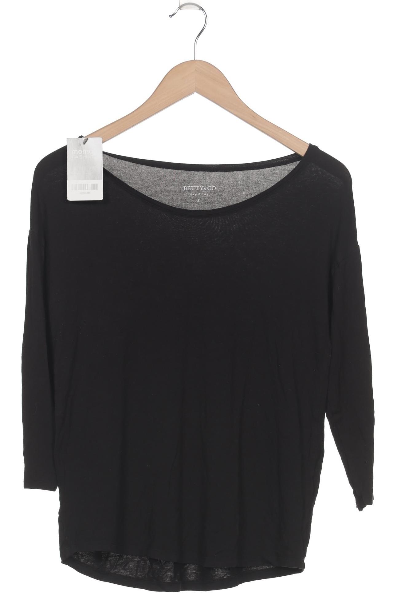 

Betty & CO Damen Langarmshirt, schwarz, Gr. 36