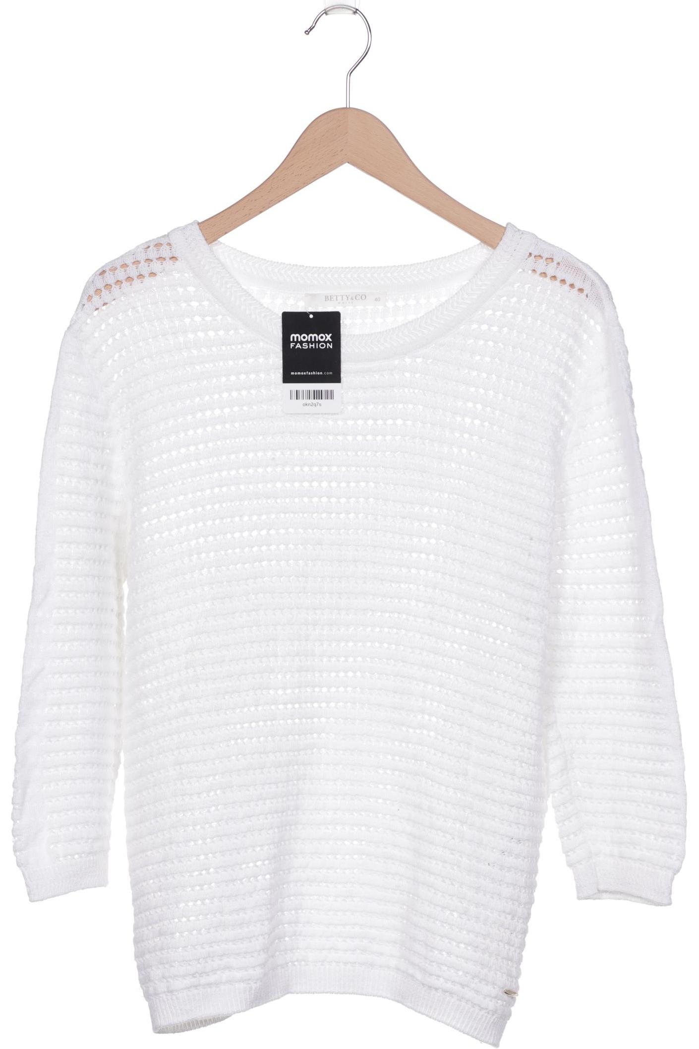 

BETTY & CO Damen Pullover, weiß