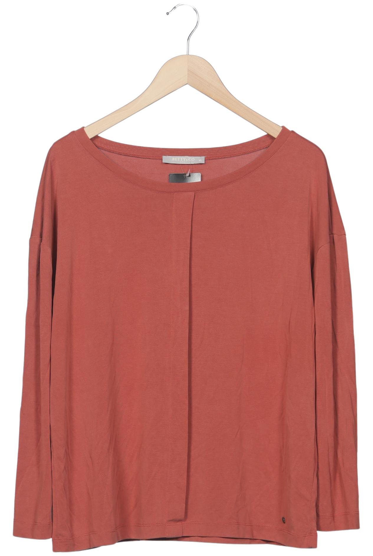 

Betty & CO Damen Langarmshirt, rot, Gr. 44