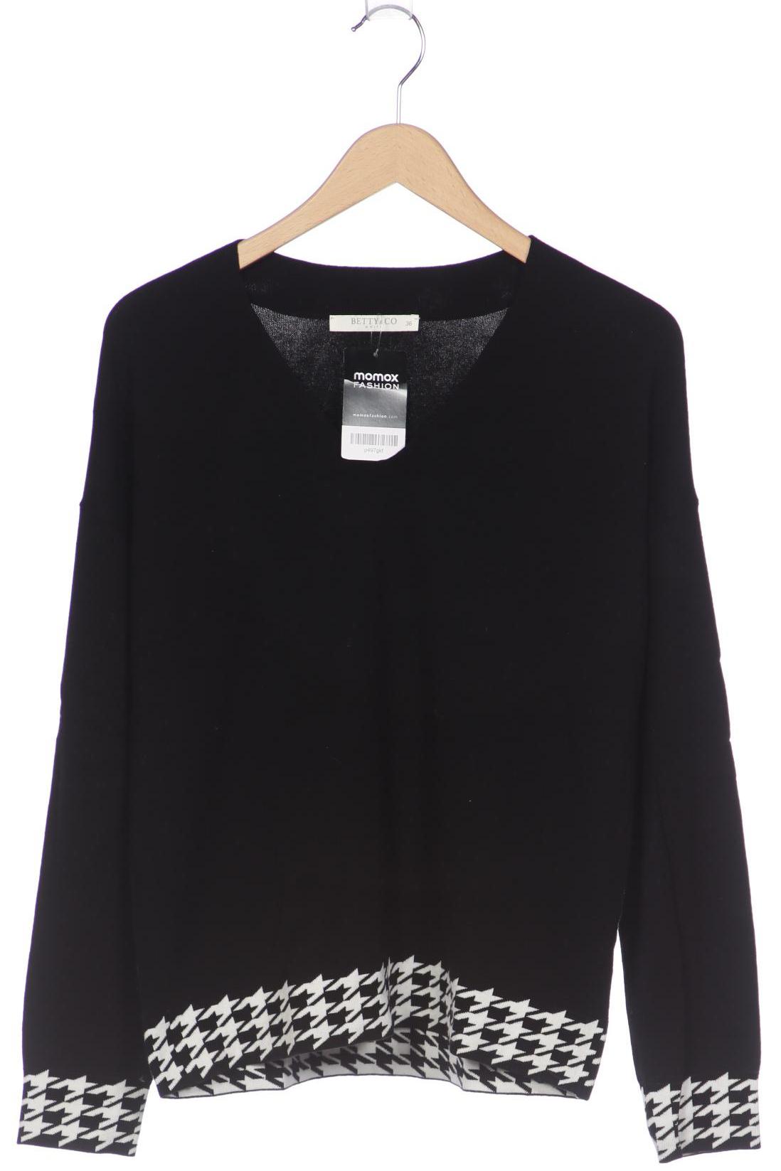 

BETTY & CO Damen Pullover, schwarz