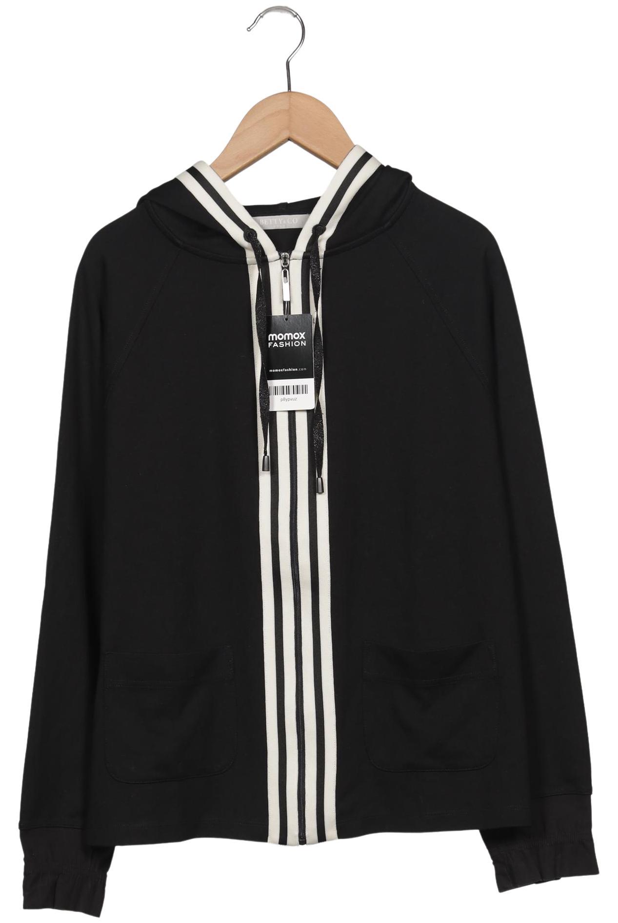 

Betty & CO Damen Kapuzenpullover, schwarz, Gr. 38