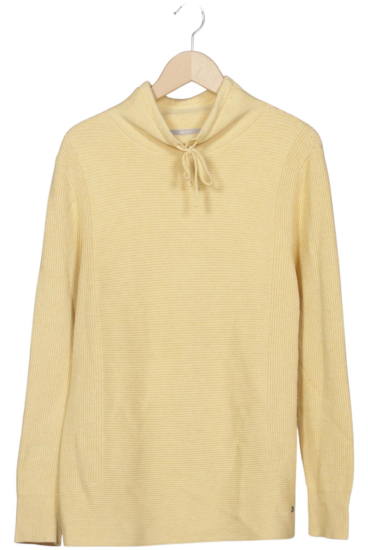 

Betty & CO Damen Pullover, gelb, Gr. 38