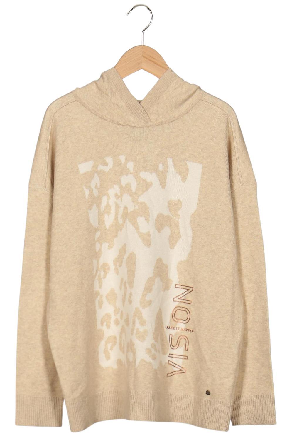 

Betty & CO Damen Kapuzenpullover, beige, Gr. 36