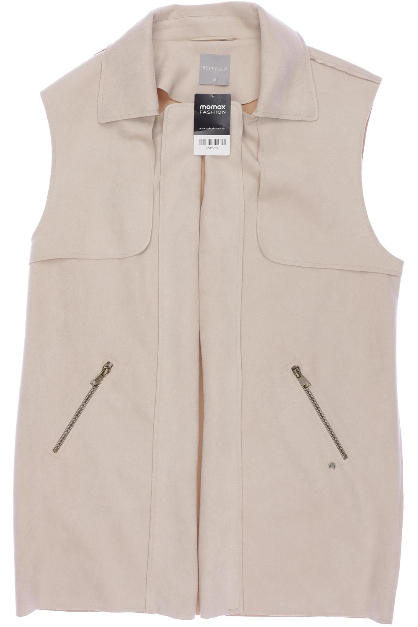 

Betty & CO Damen Weste, beige, Gr. 42