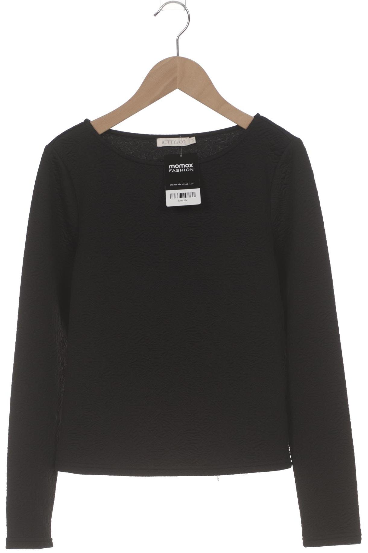 

Betty & CO Damen Langarmshirt, schwarz, Gr. 34