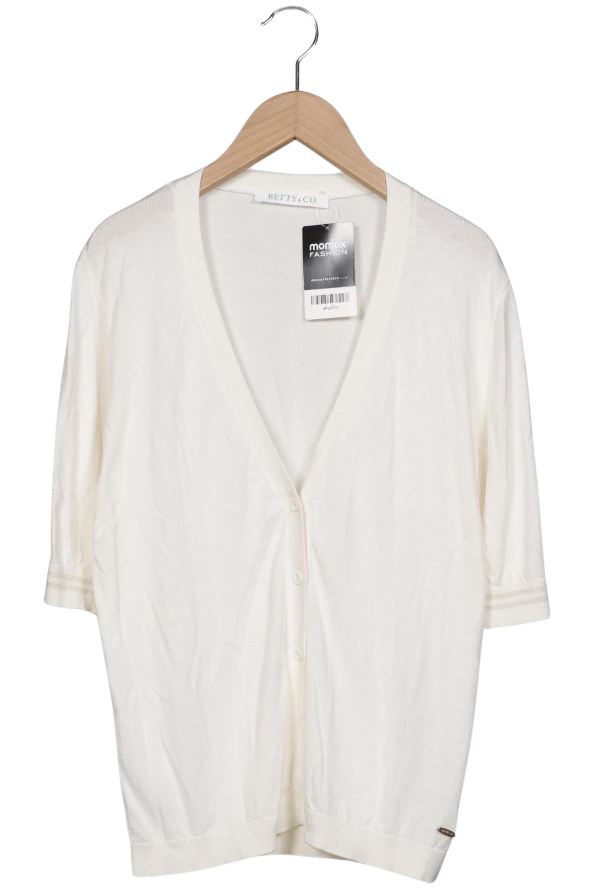 

Betty & CO Damen Strickjacke, cremeweiß, Gr. 40