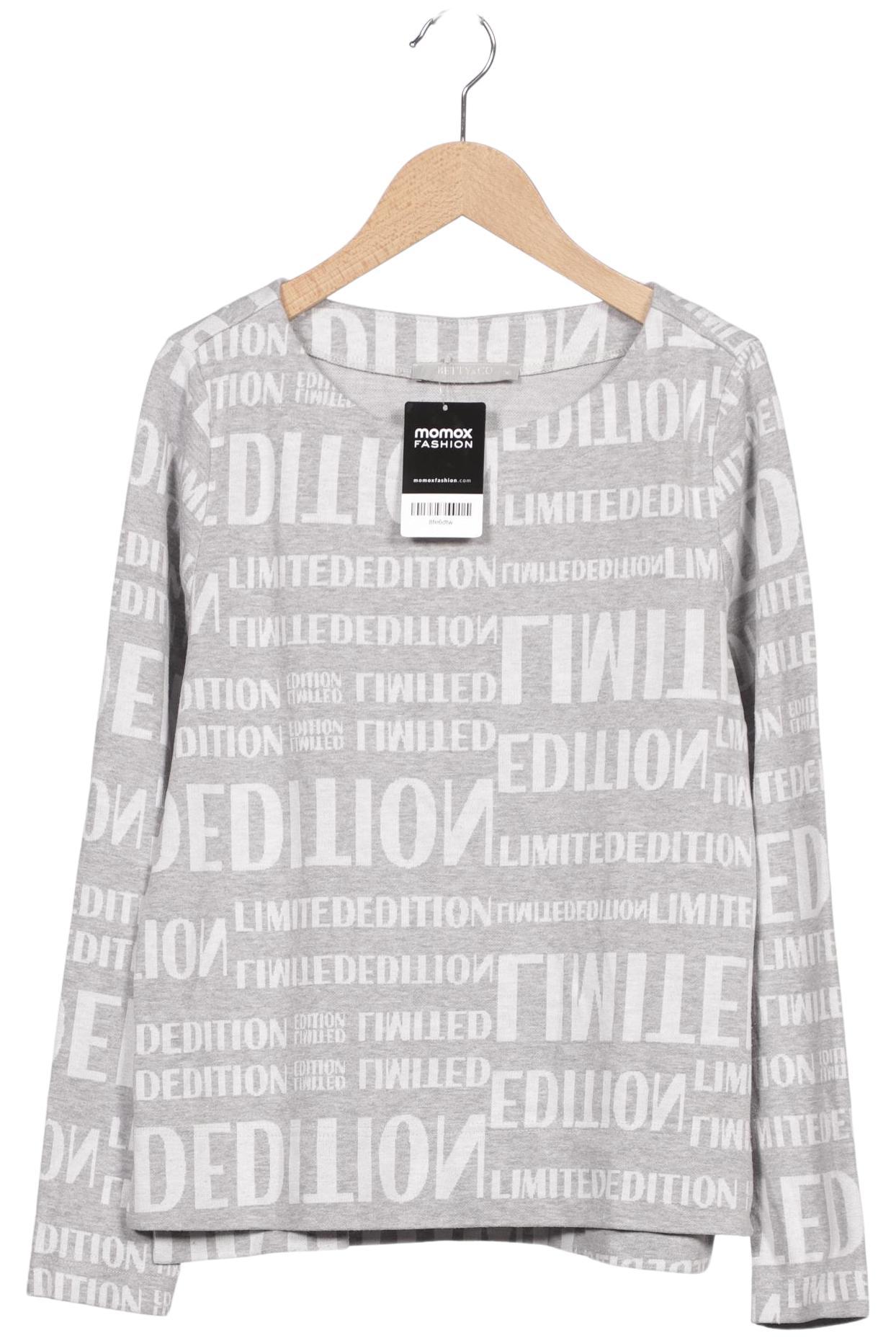 

Betty & CO Damen Langarmshirt, grau, Gr. 36