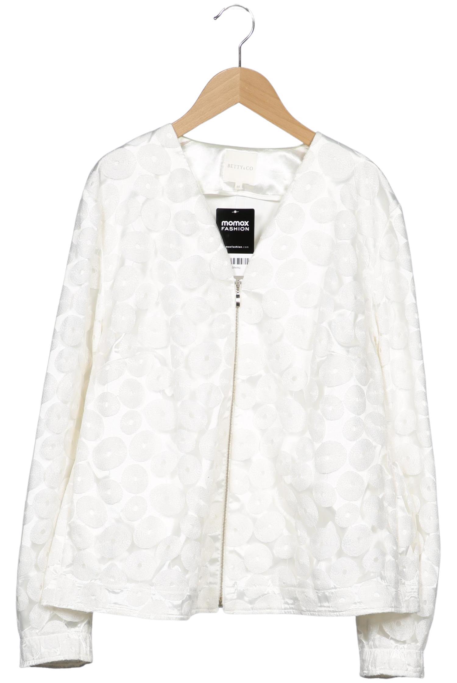 

Betty & CO Damen Jacke, weiß, Gr. 46