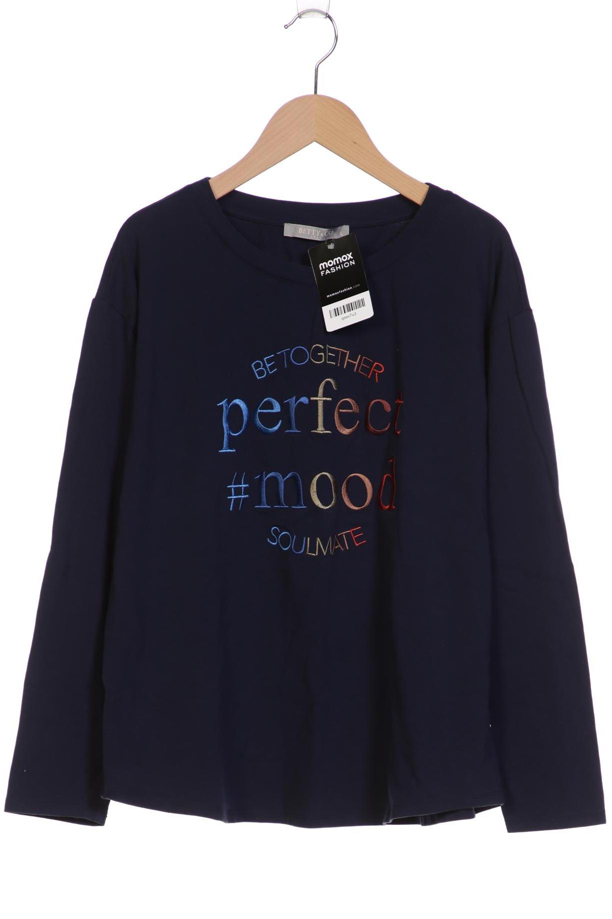 

Betty & CO Damen Langarmshirt, marineblau, Gr. 46