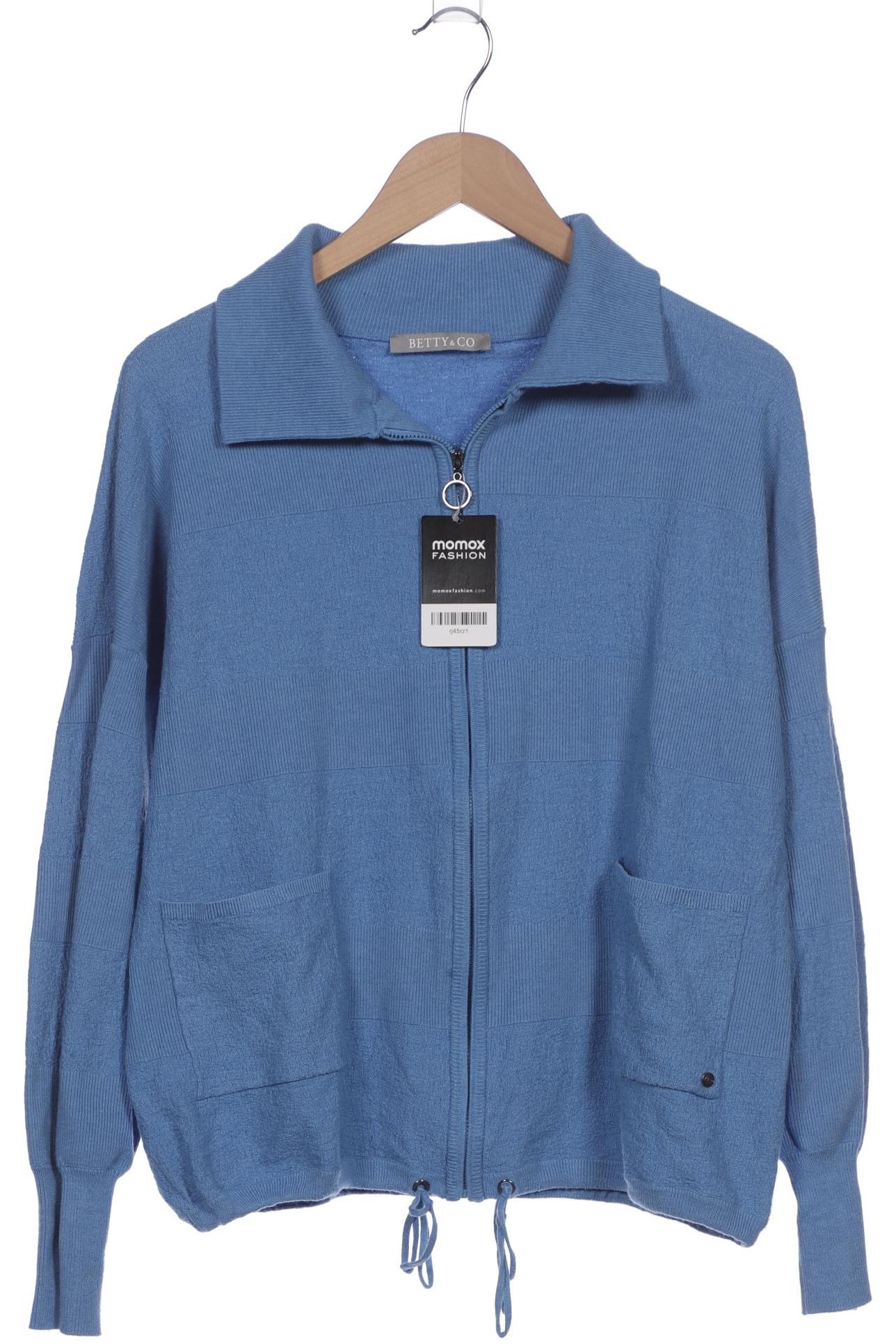 

Betty & CO Damen Strickjacke, blau, Gr. 44
