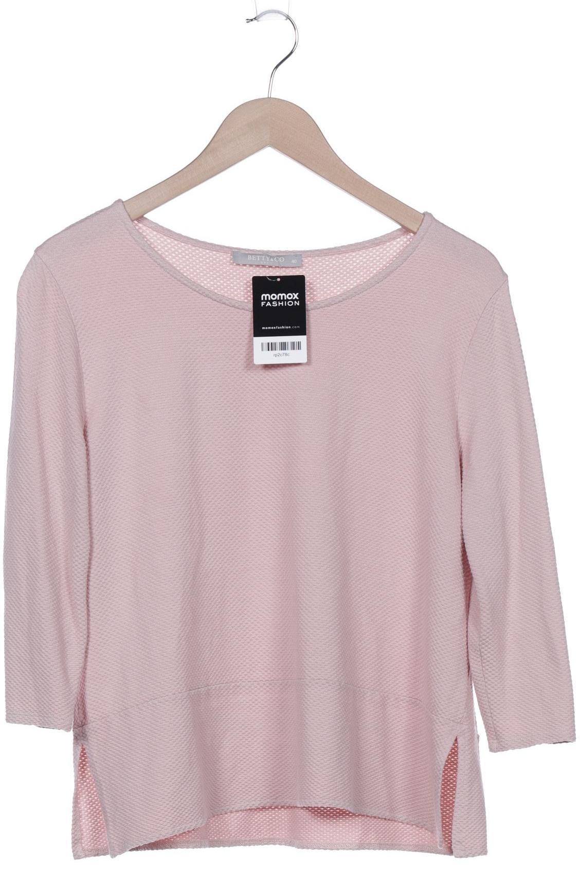 

Betty & CO Damen Langarmshirt, pink, Gr. 40