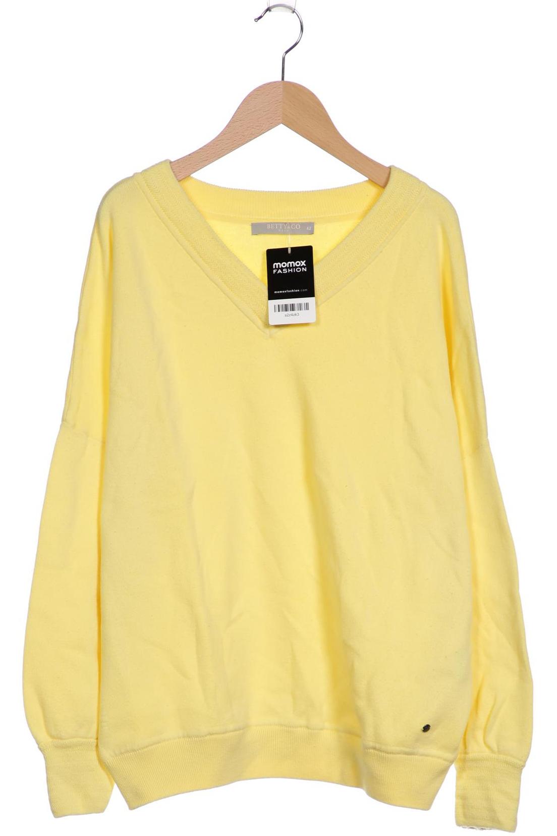 

Betty & CO Damen Sweatshirt, gelb, Gr. 42