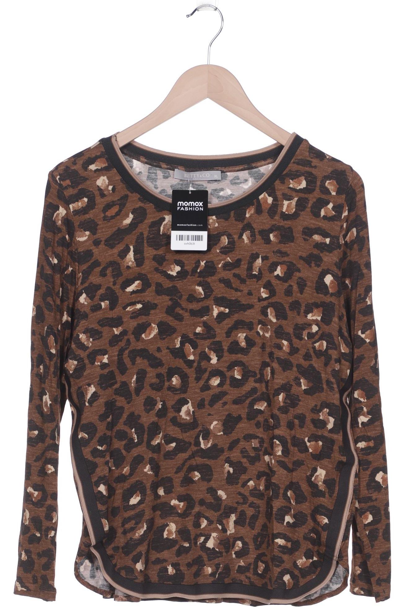 

BETTY & CO Damen Langarmshirt, braun