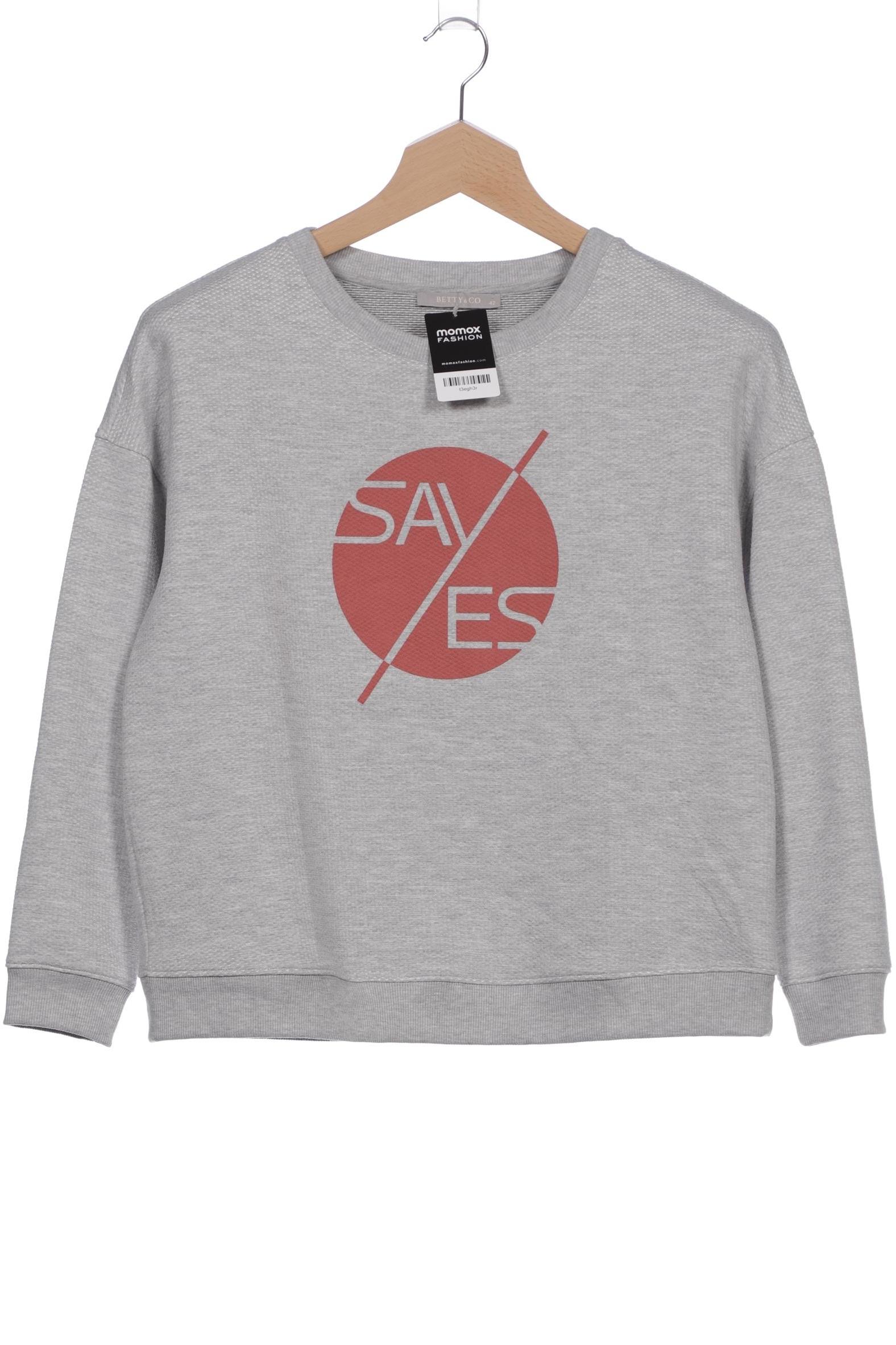 Thumbnail - Betty &amp; CO Damen Sweatshirt, grau, Gr. 42