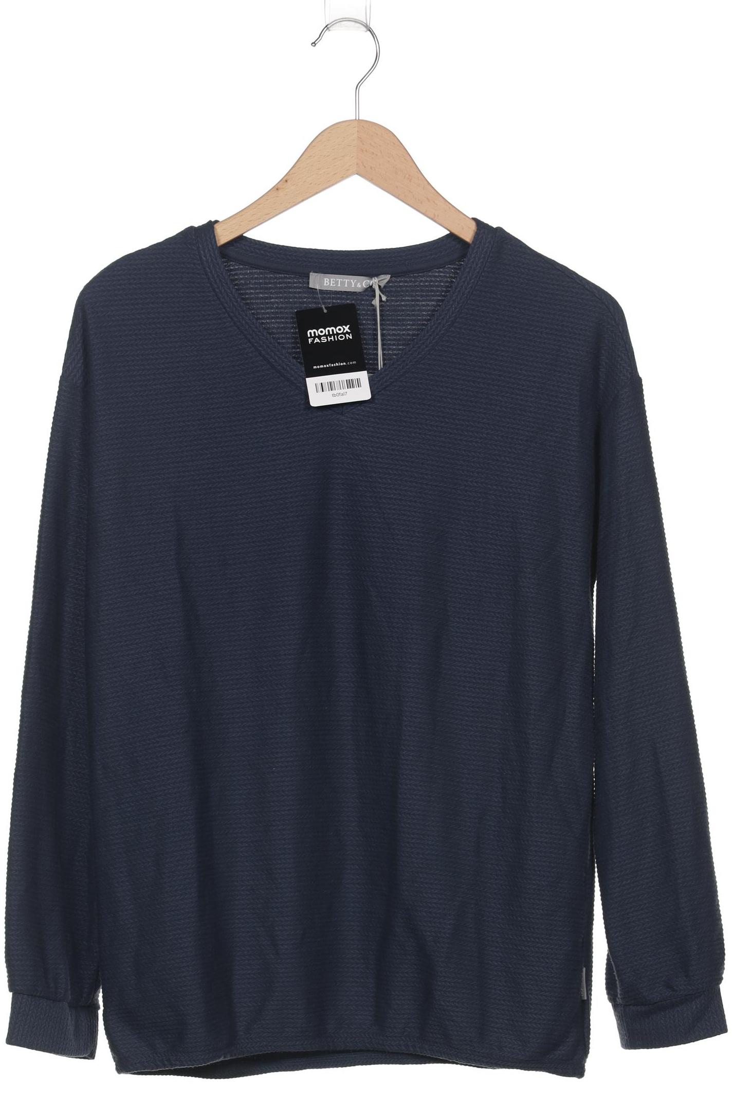 

Betty & CO Damen Langarmshirt, marineblau, Gr. 38