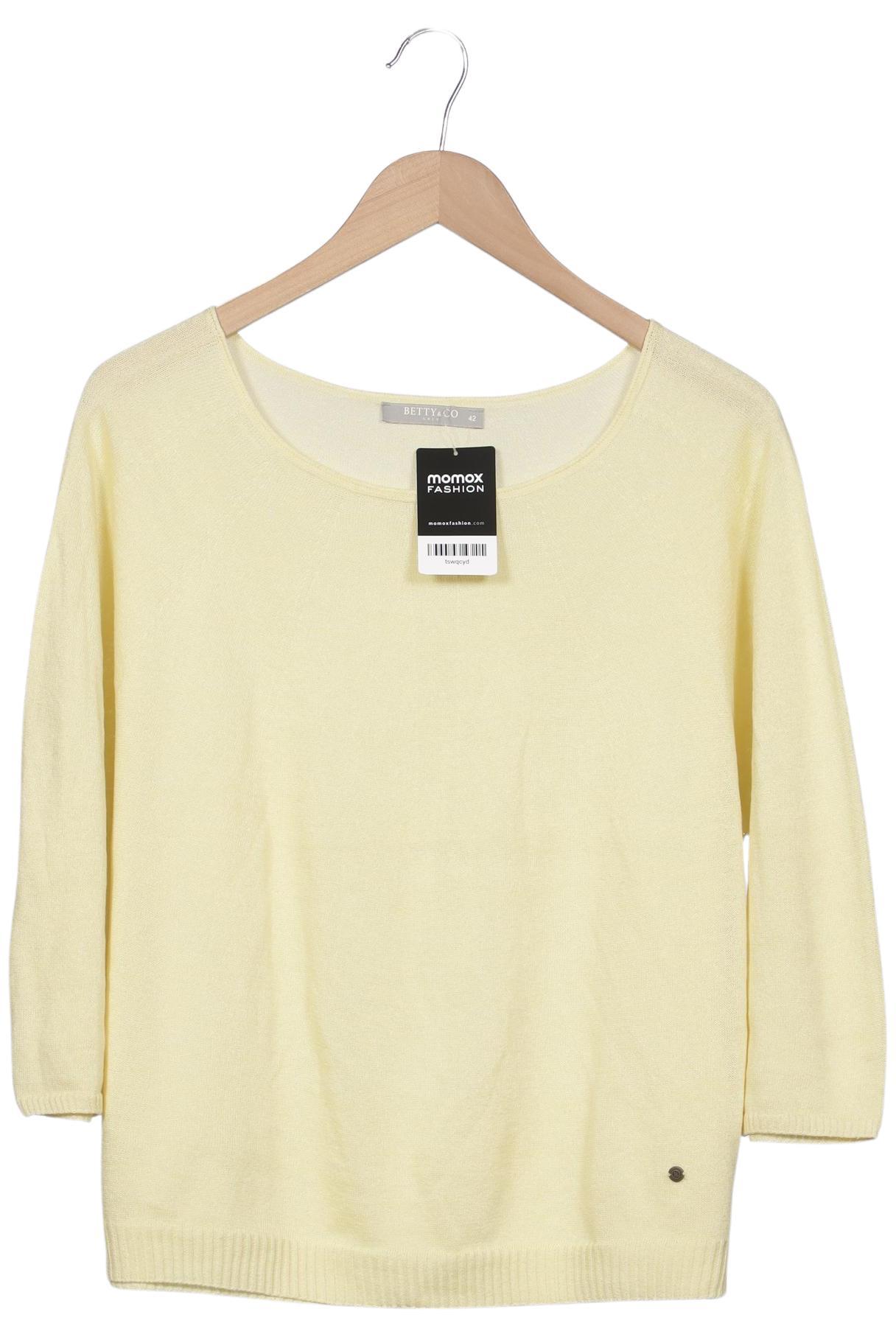 

Betty & CO Damen Pullover, gelb, Gr. 42
