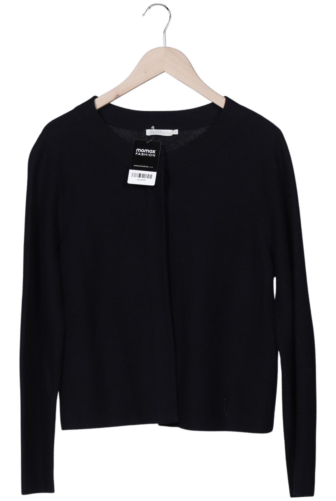 

Betty & CO Damen Strickjacke, schwarz, Gr. 42