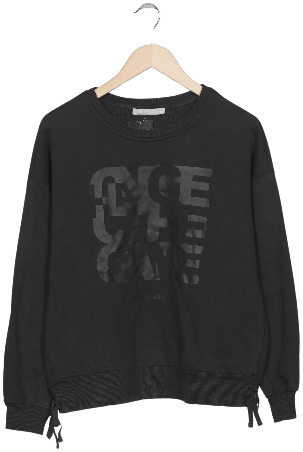 

Betty & CO Damen Sweatshirt, schwarz, Gr. 40