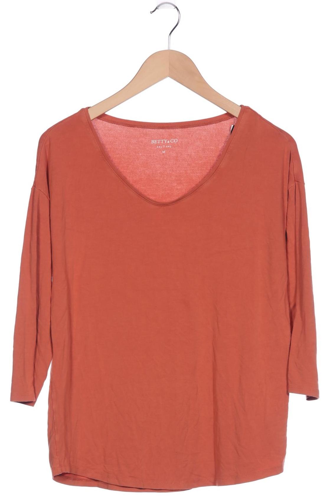

Betty & CO Damen Langarmshirt, orange, Gr. 38