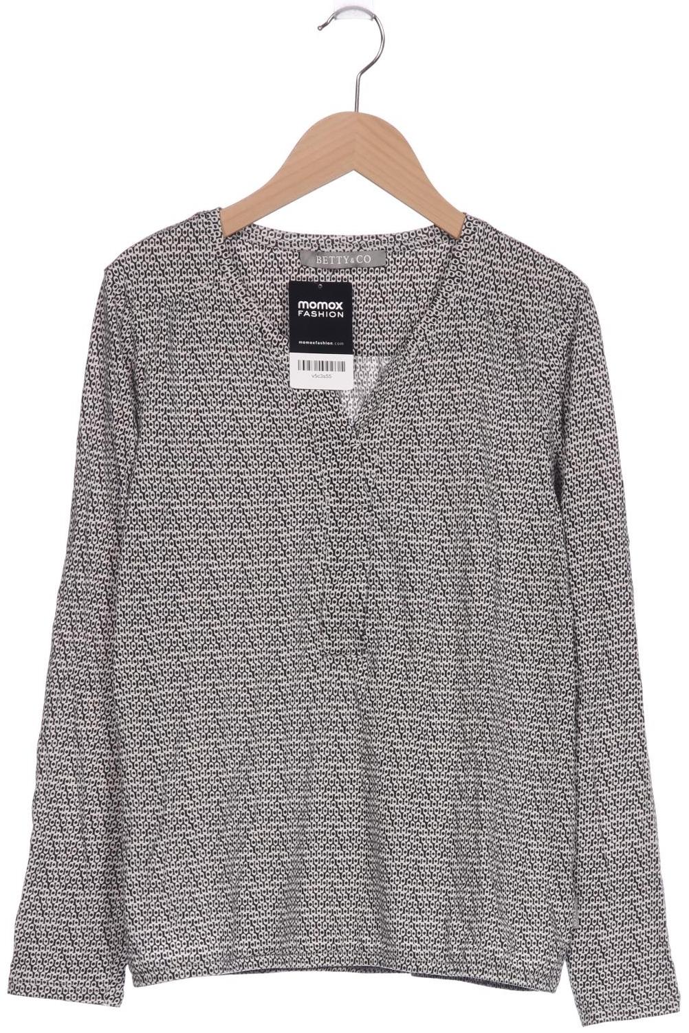 

Betty & CO Damen Langarmshirt, schwarz, Gr. 38