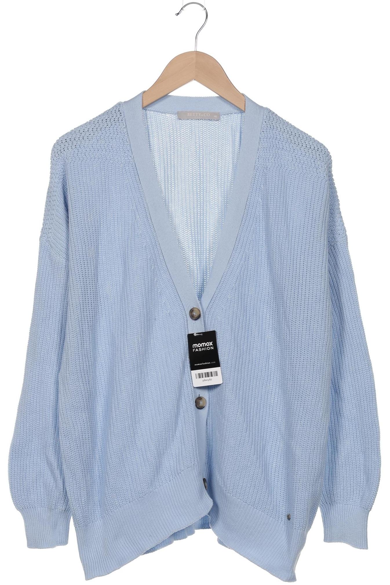 

Betty & CO Damen Strickjacke, hellblau, Gr. 46