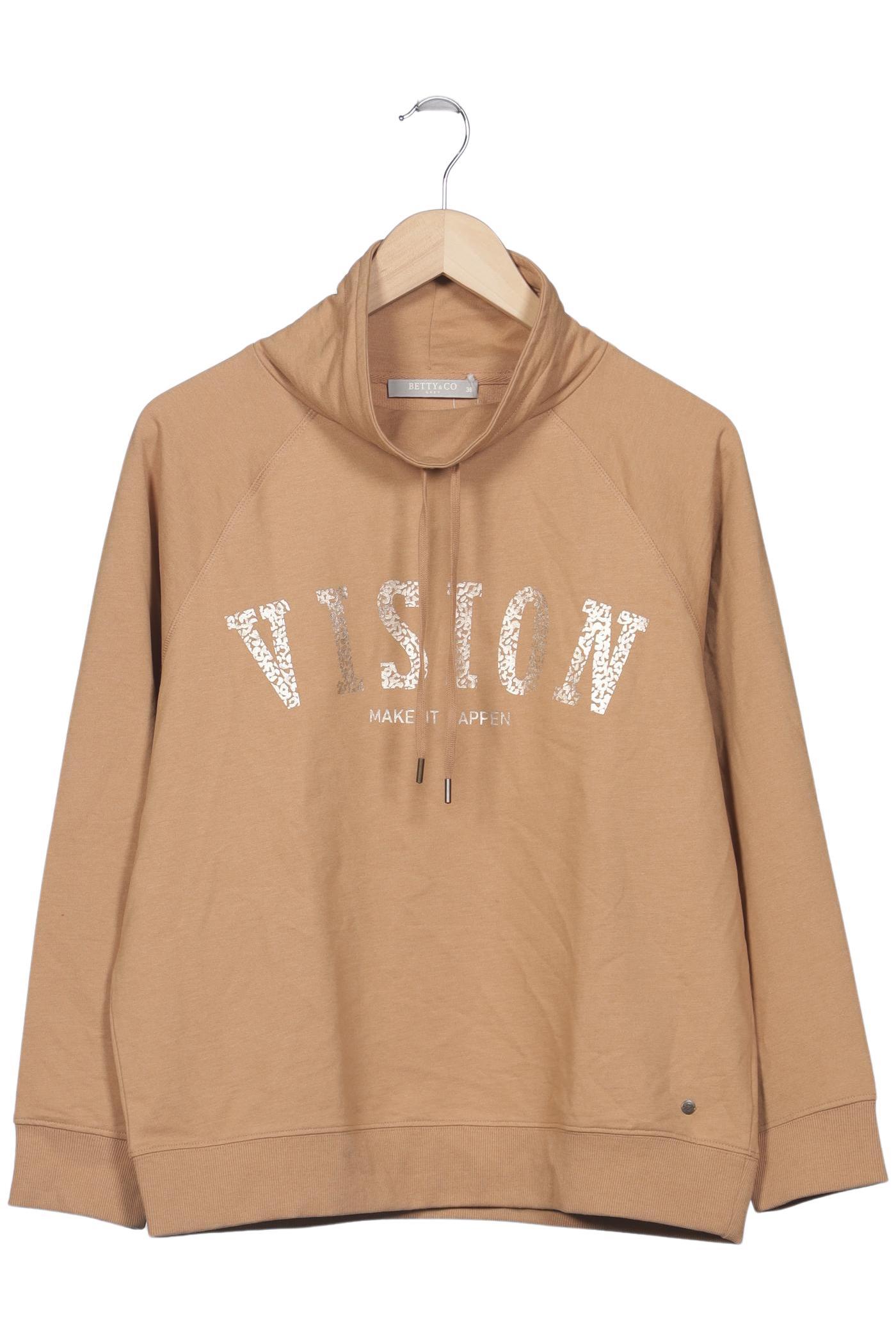 

Betty & CO Damen Sweatshirt, beige, Gr. 38