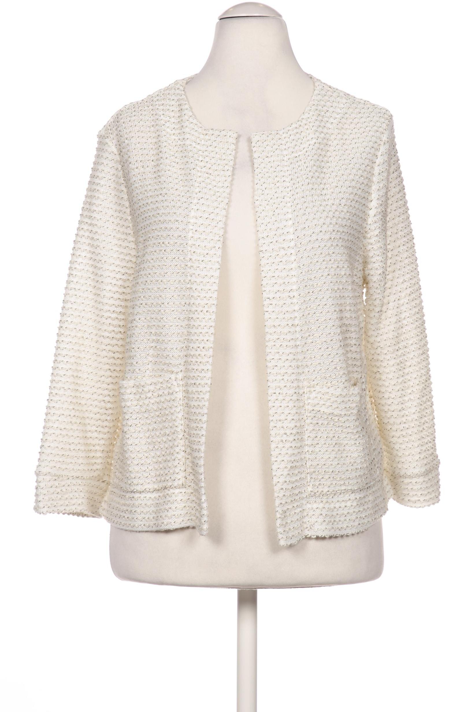 

Betty & CO Damen Strickjacke, weiß, Gr. 40