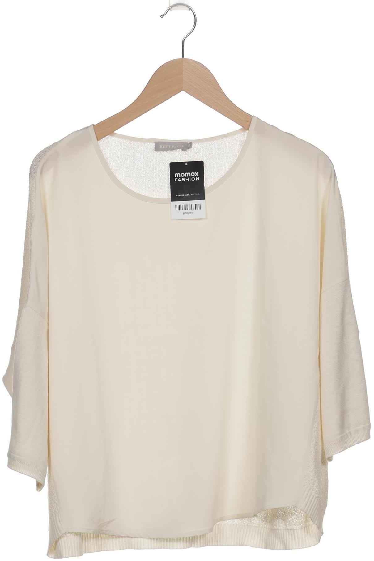 

Betty & CO Damen T-Shirt, cremeweiß, Gr. 40
