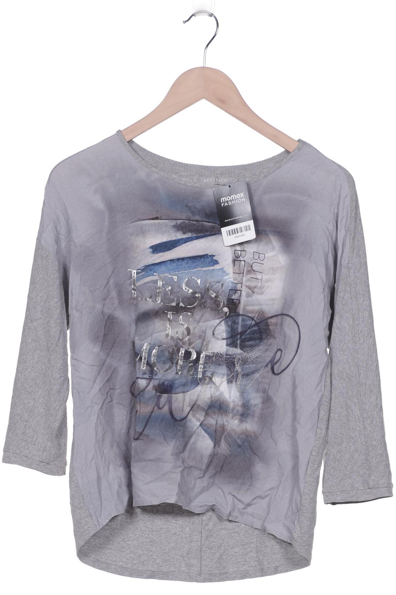 

BETTY & CO Damen Langarmshirt, grau