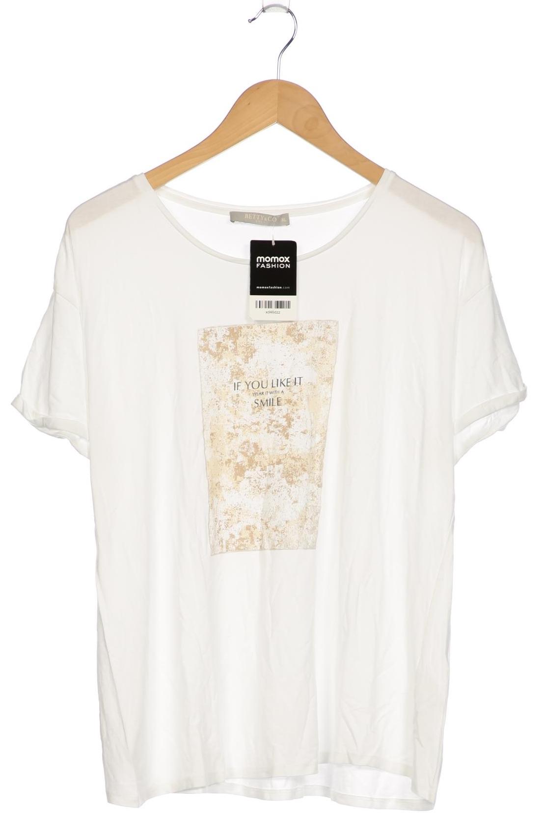 

Betty & CO Damen T-Shirt, weiß, Gr. 44