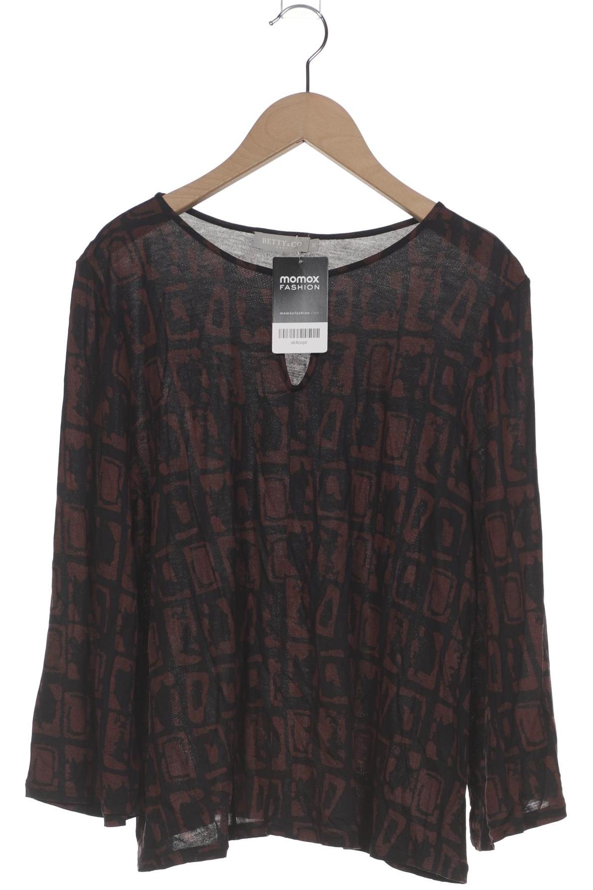 

Betty & CO Damen Langarmshirt, schwarz, Gr. 36