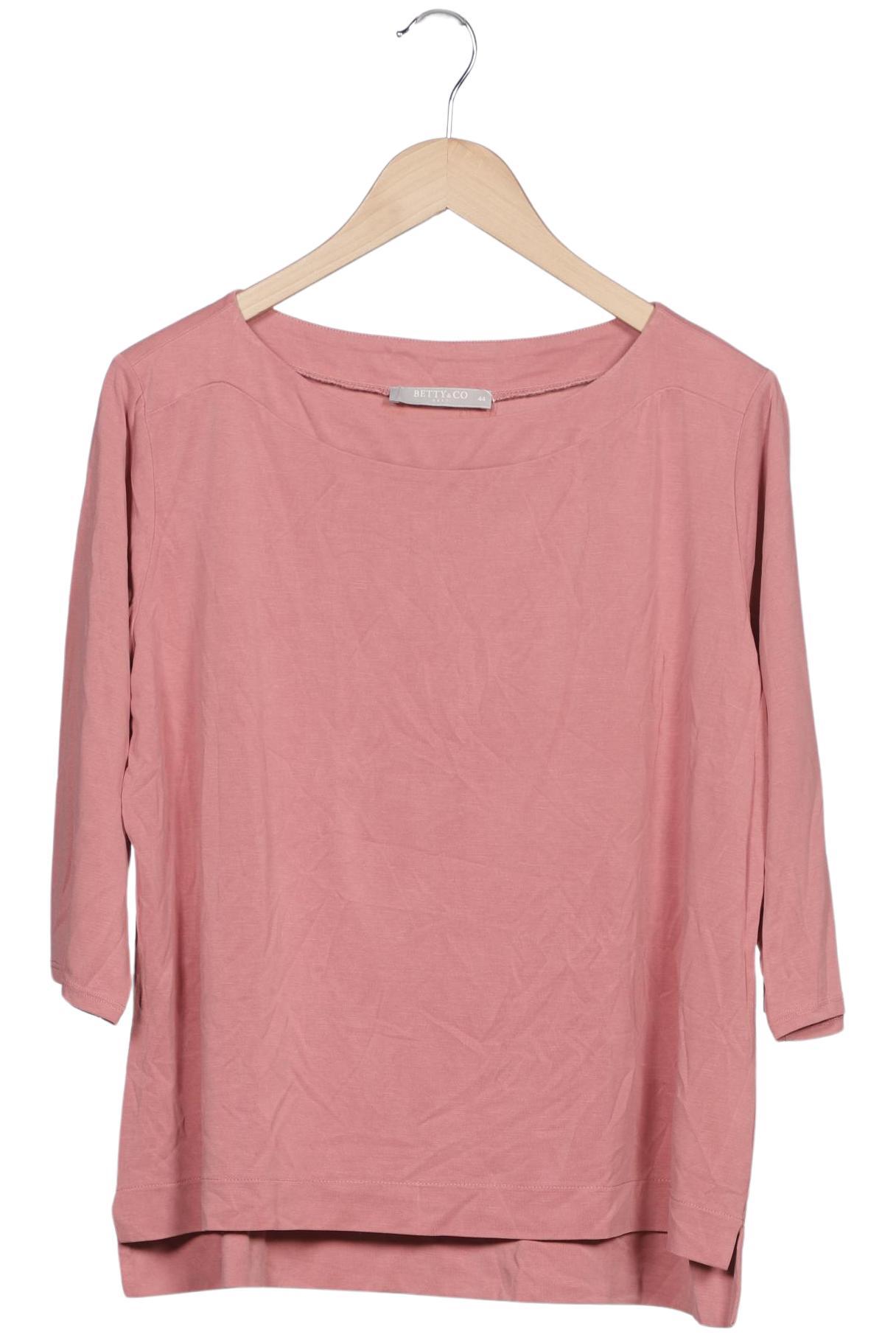 

Betty & CO Damen Langarmshirt, pink, Gr. 44