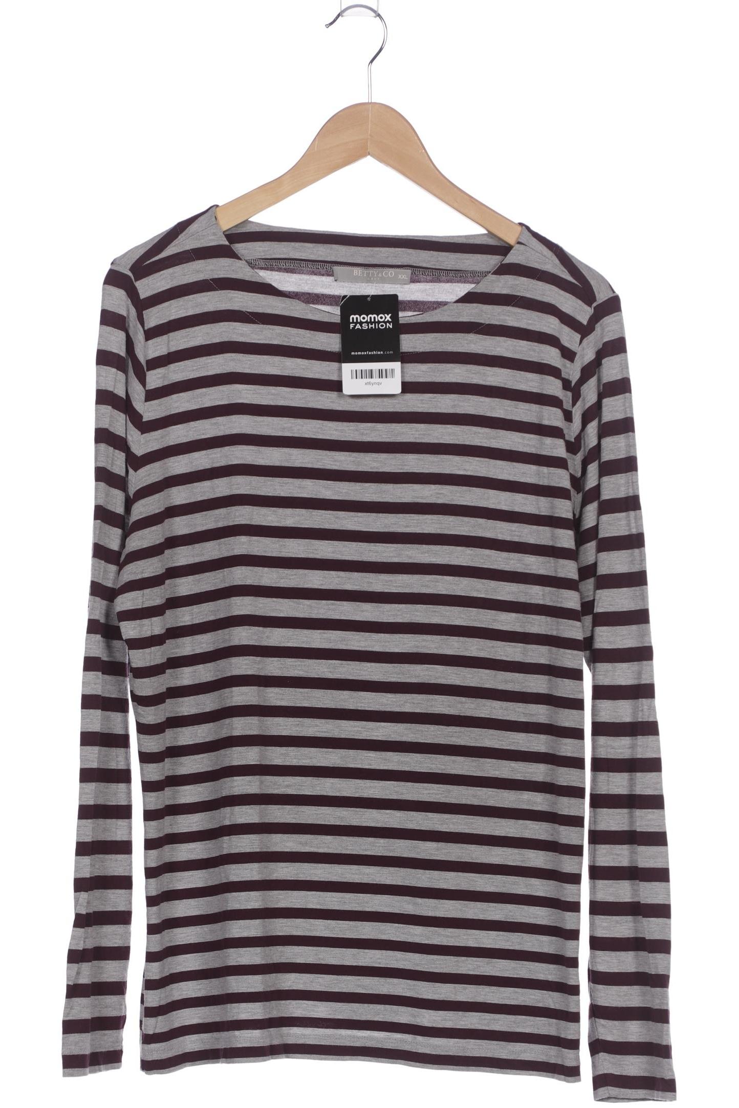 

Betty & CO Damen Langarmshirt, grau, Gr. 46