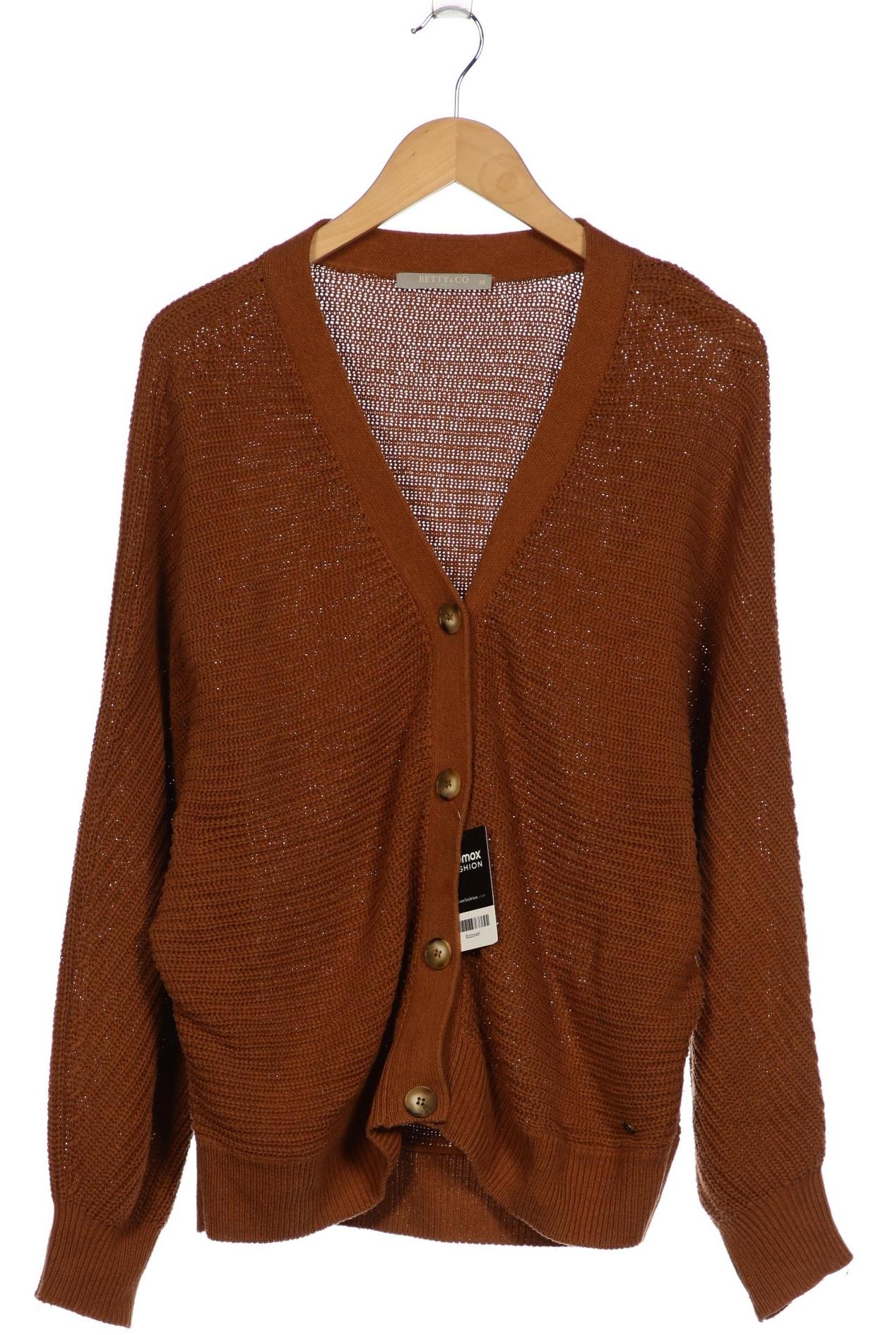 

Betty & CO Damen Strickjacke, beige, Gr. 38