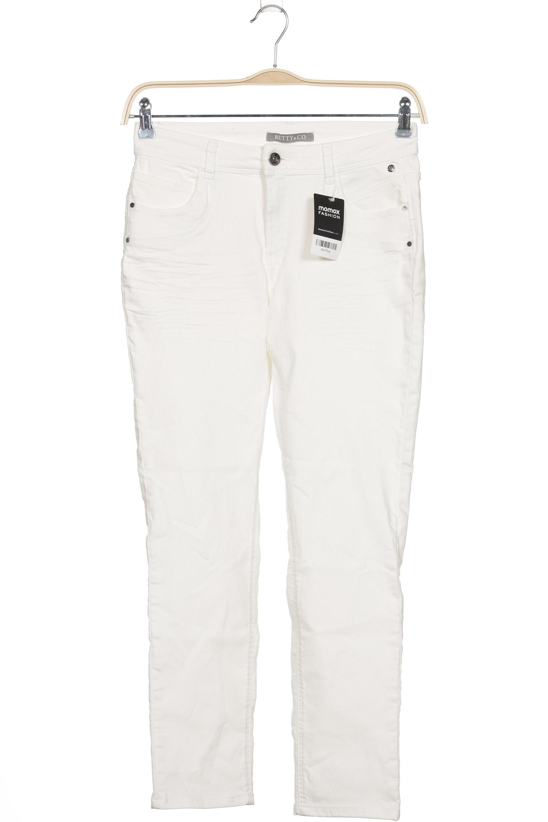 

Betty & CO Damen Jeans, weiß, Gr. 36