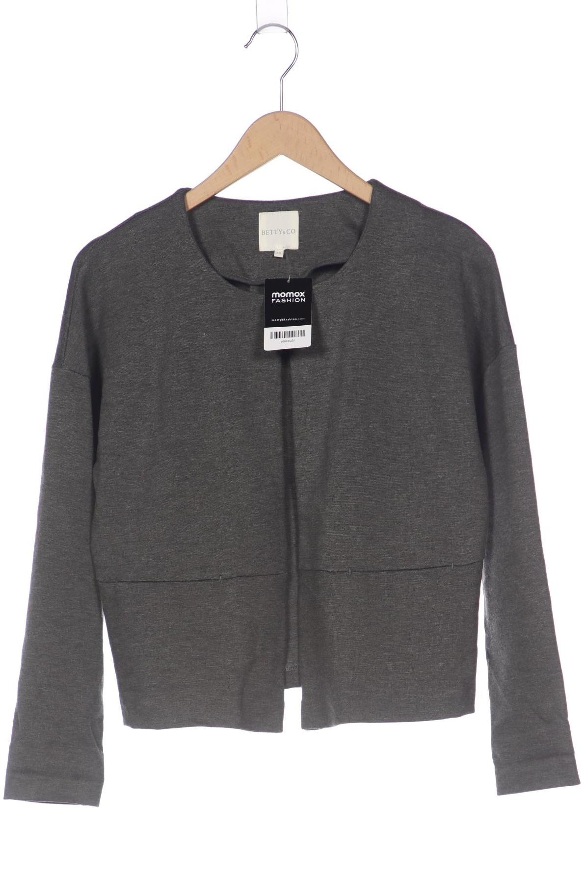 

Betty & CO Damen Strickjacke, grau, Gr. 36