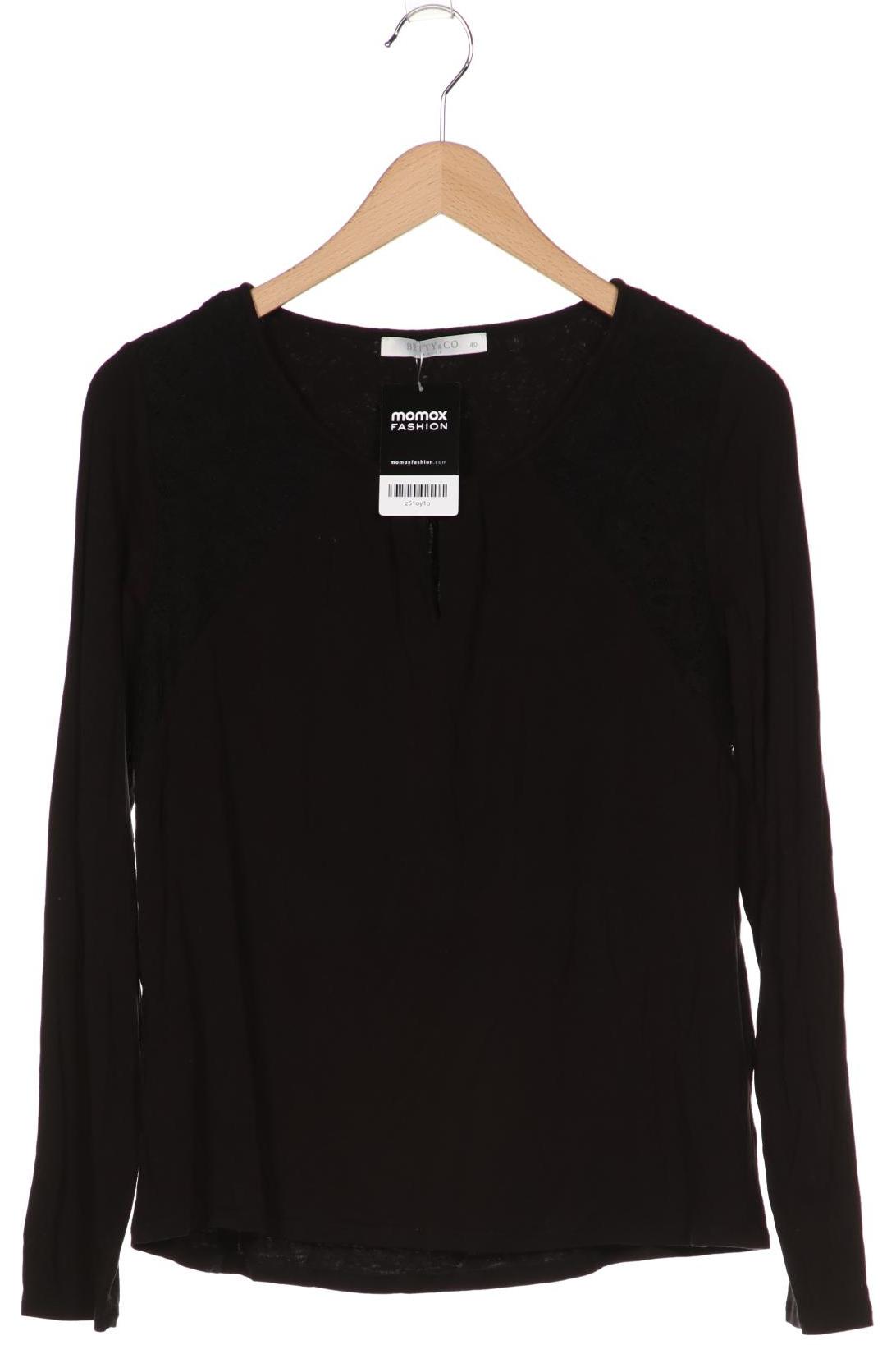 

BETTY & CO Damen Langarmshirt, schwarz