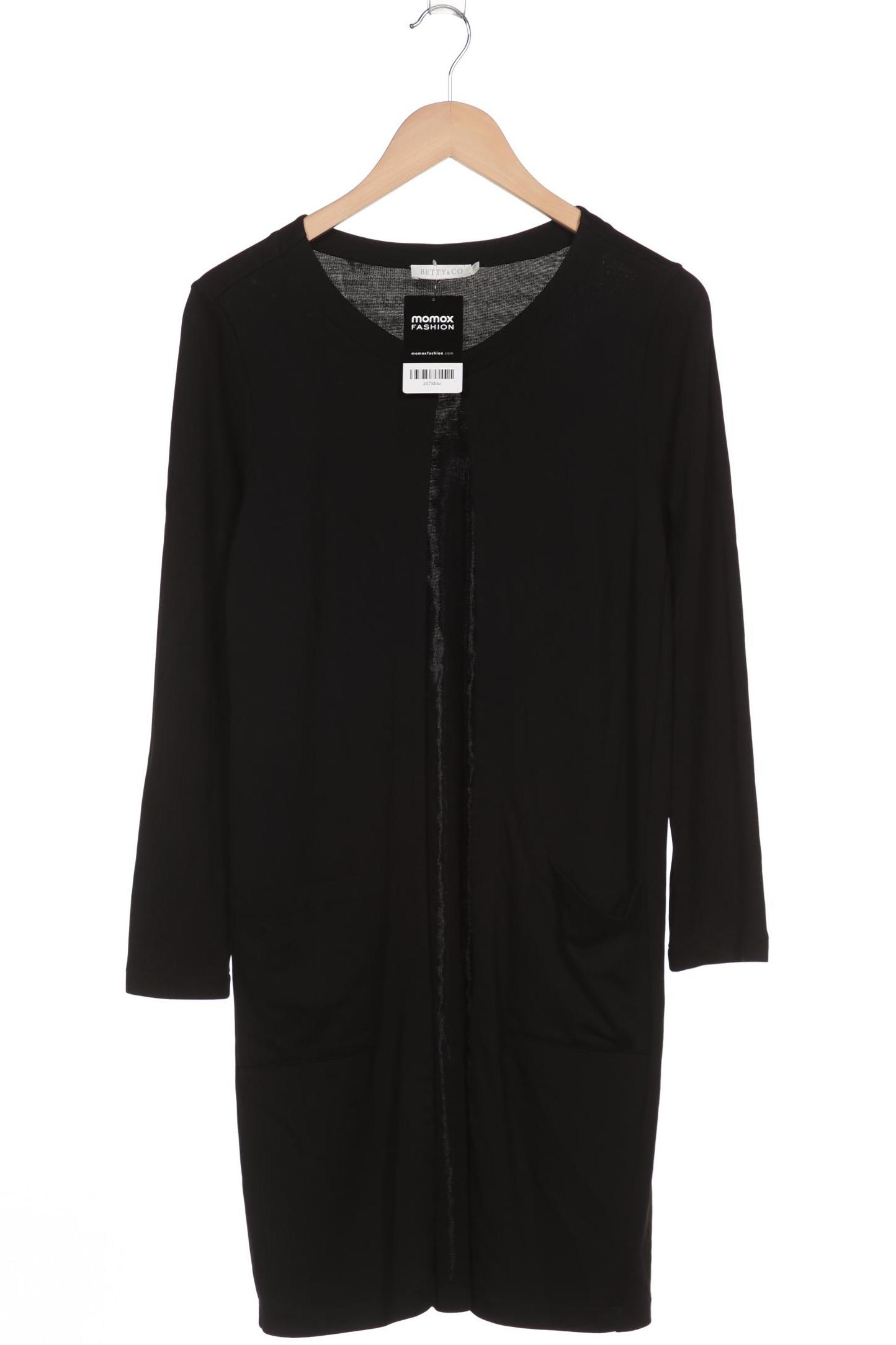 

Betty & CO Damen Strickjacke, schwarz, Gr. 38
