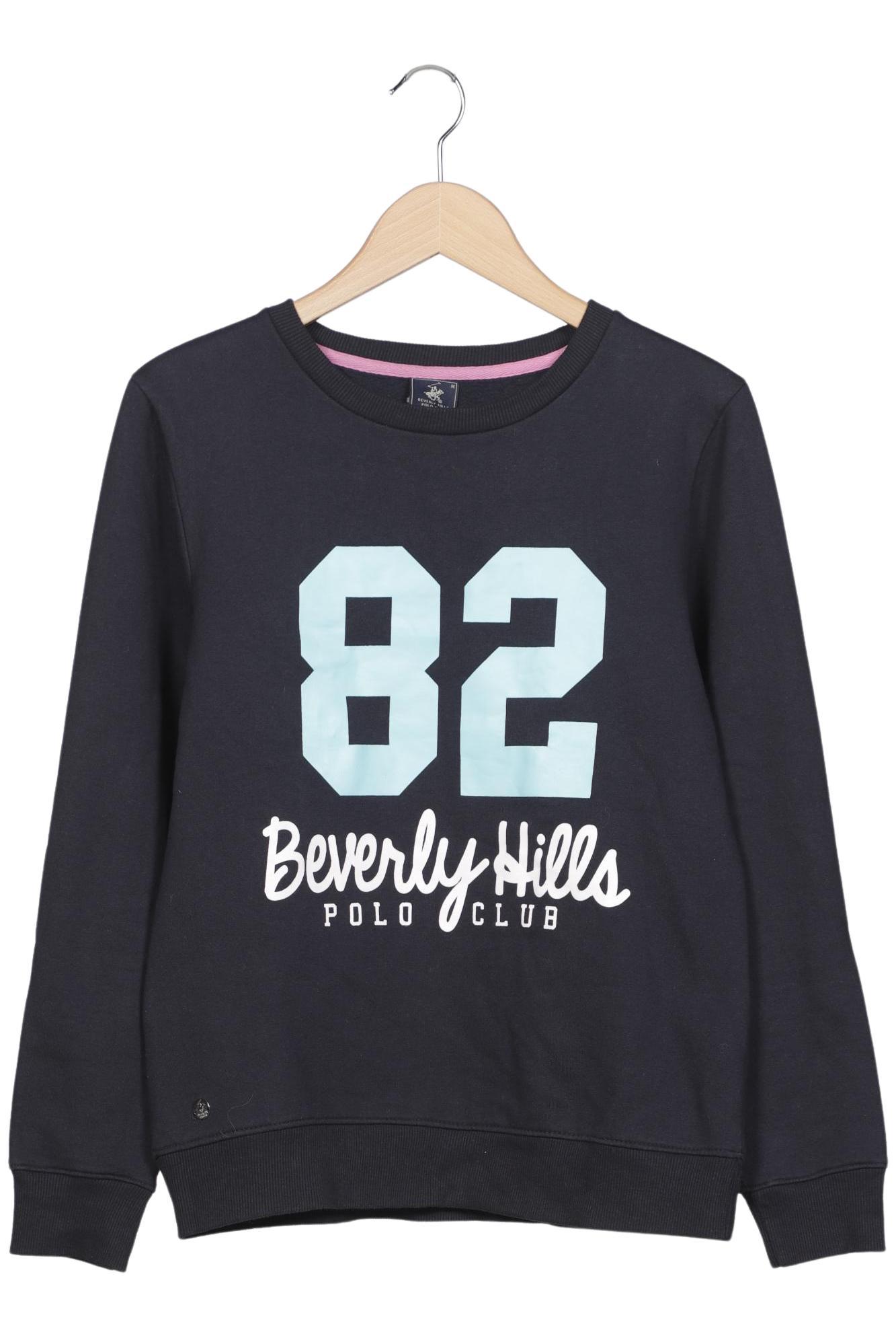

Beverly Hills Polo Club Damen Sweatshirt, marineblau, Gr. 38
