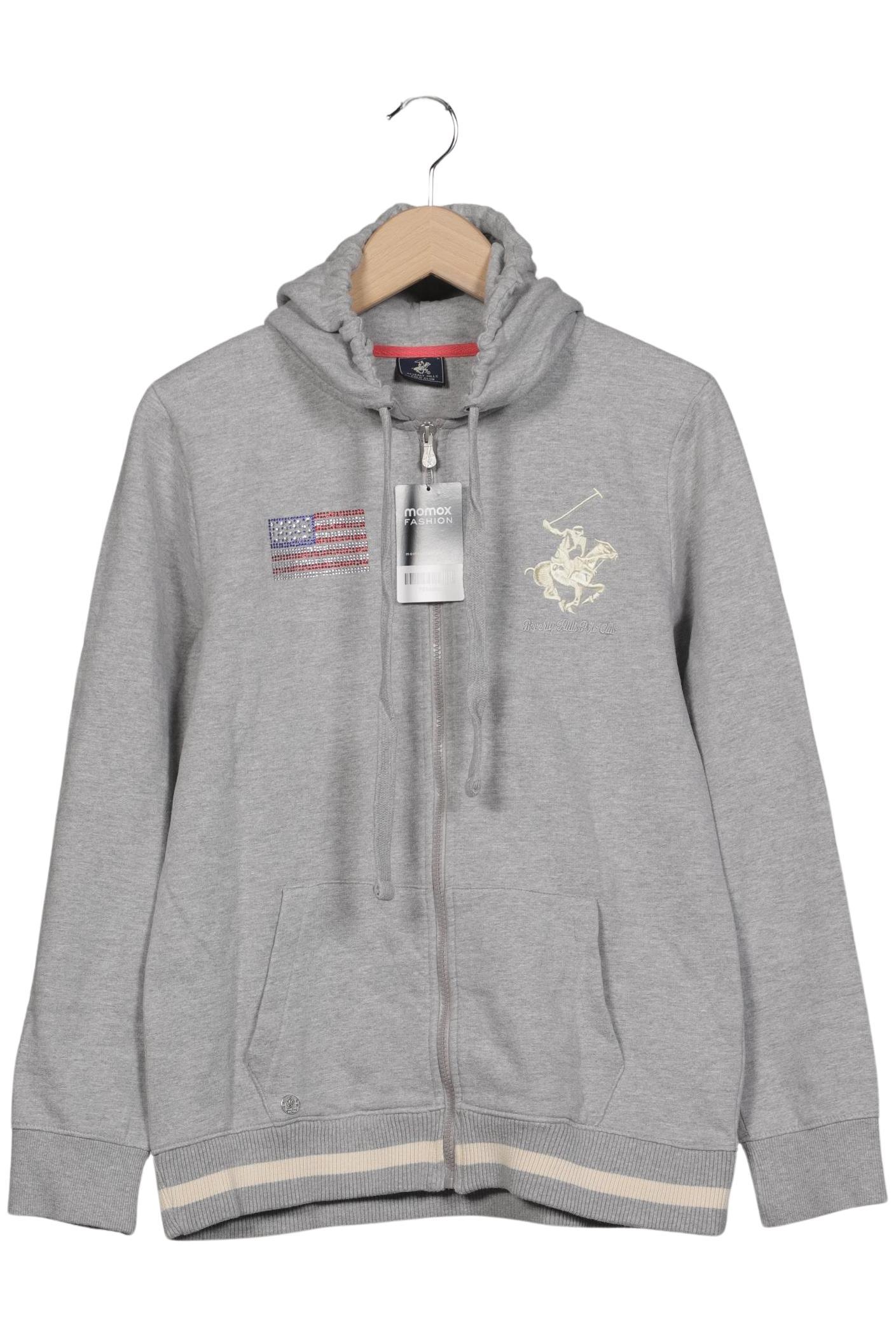 

Beverly Hills Polo Club Damen Kapuzenpullover, grau, Gr. 42