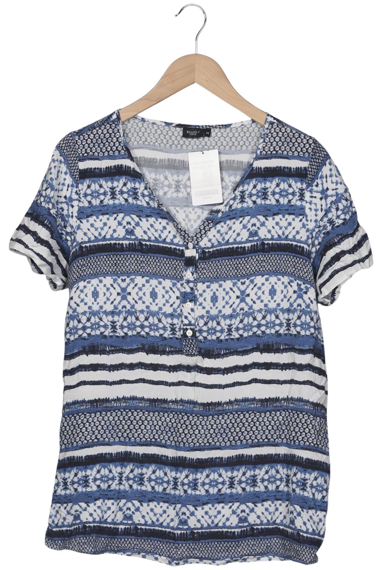 

Bexleys Damen Bluse, blau, Gr. 44