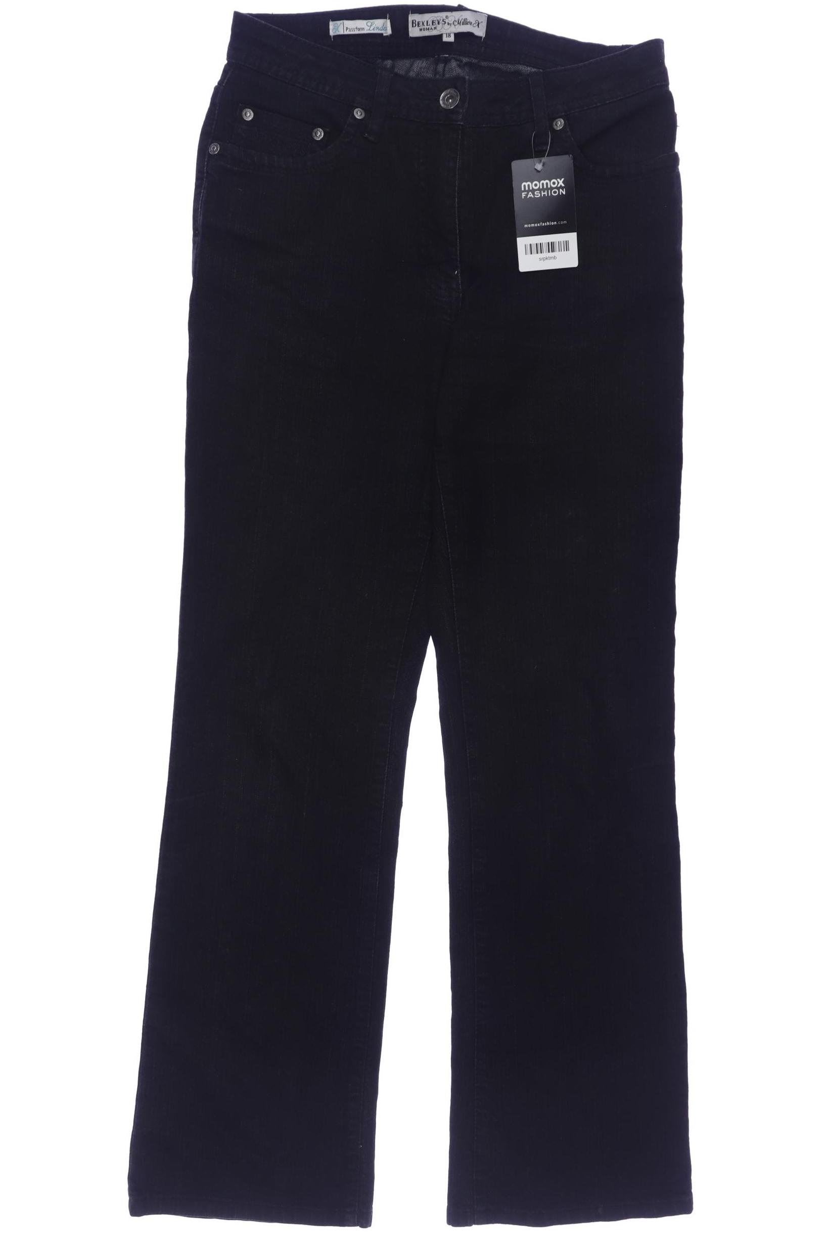 

Bexleys Damen Jeans, schwarz, Gr. 18