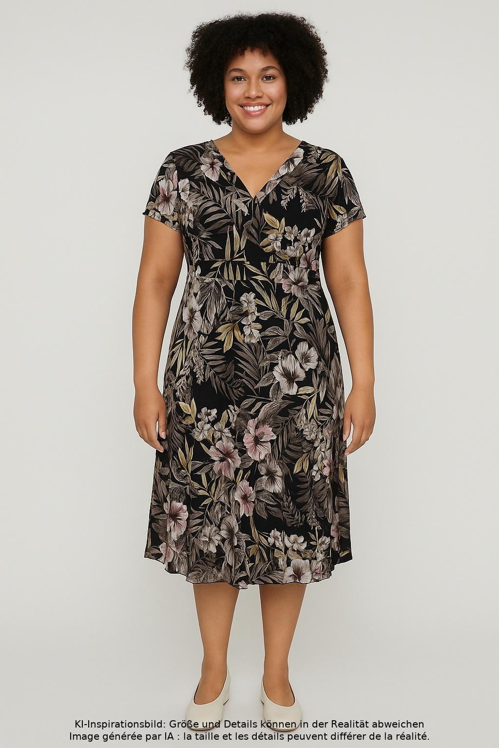 

Bexleys Damen Kleid, mehrfarbig, Gr. 48