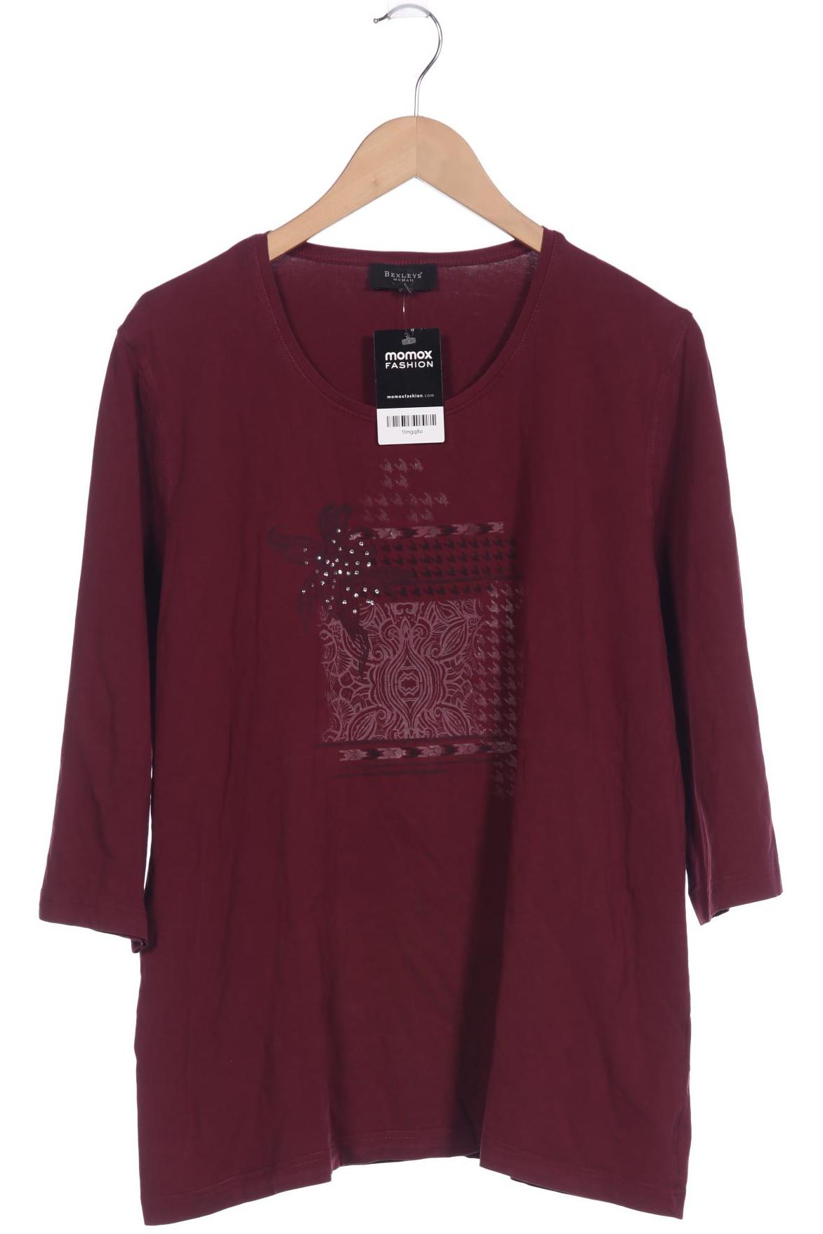 

Bexleys Damen Langarmshirt, bordeaux, Gr. 46
